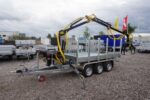 Remorque bois HT353017-K avec grue – transport bois - forestier – Image 4