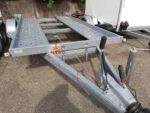 Remorque porte-voiture 1800 kg – Plateau 385 × 185 cm – Simple essieu