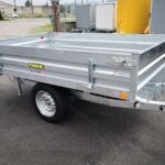 Remorque benne hydraulique Franc BRI 1 – 1300 kg – transport