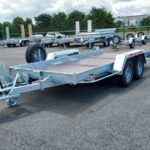Remorque porte-voiture basculante 2700 kg – Plateau 450 × 190 cm – Double essieu